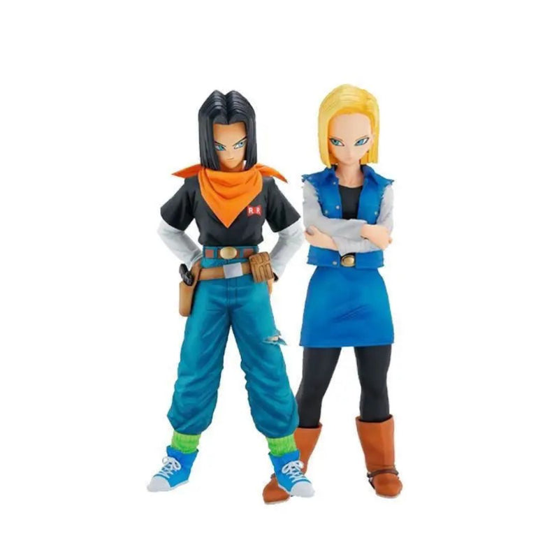 Androids Irmãos do Caos – Nº 17 e Nº 18 (24cm) | Império Saiyajin