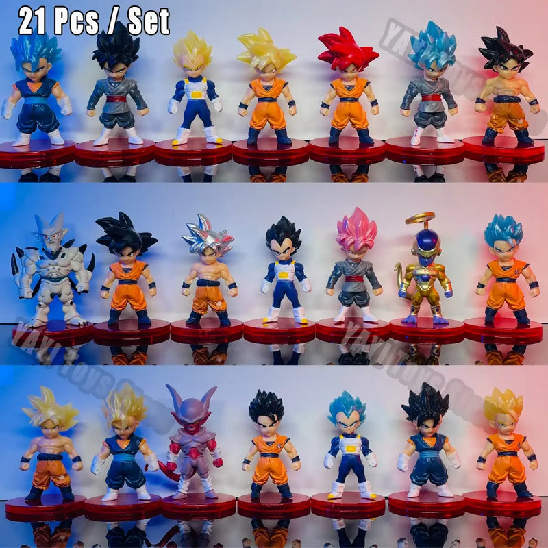 Lendários Guerreiros Z – Edição Suprema (7 a 13cm) | Império Saiyajin