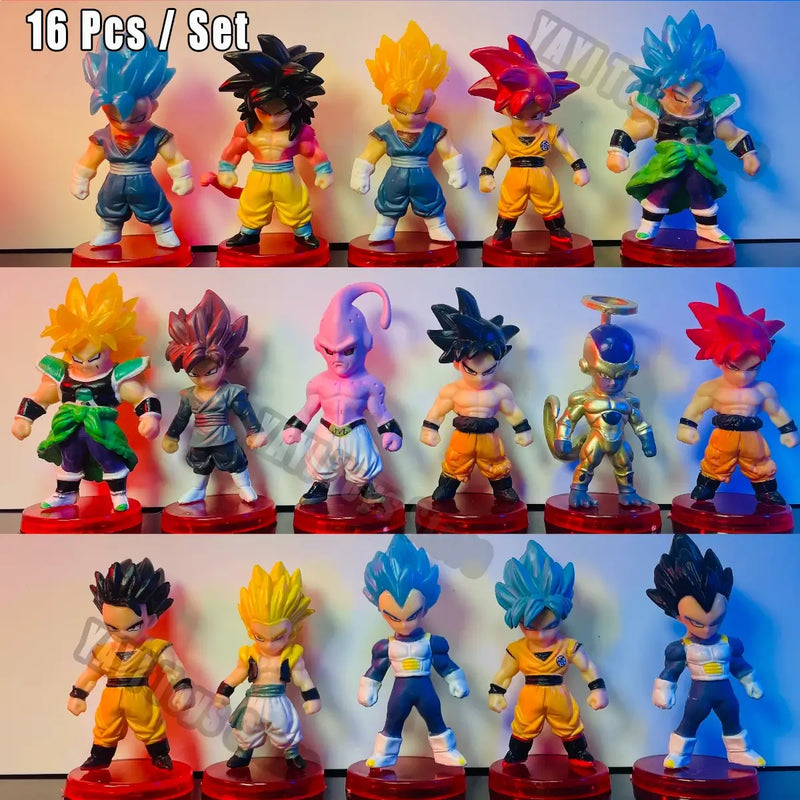 Lendários Guerreiros Z – Edição Suprema (7 a 13cm) | Império Saiyajin