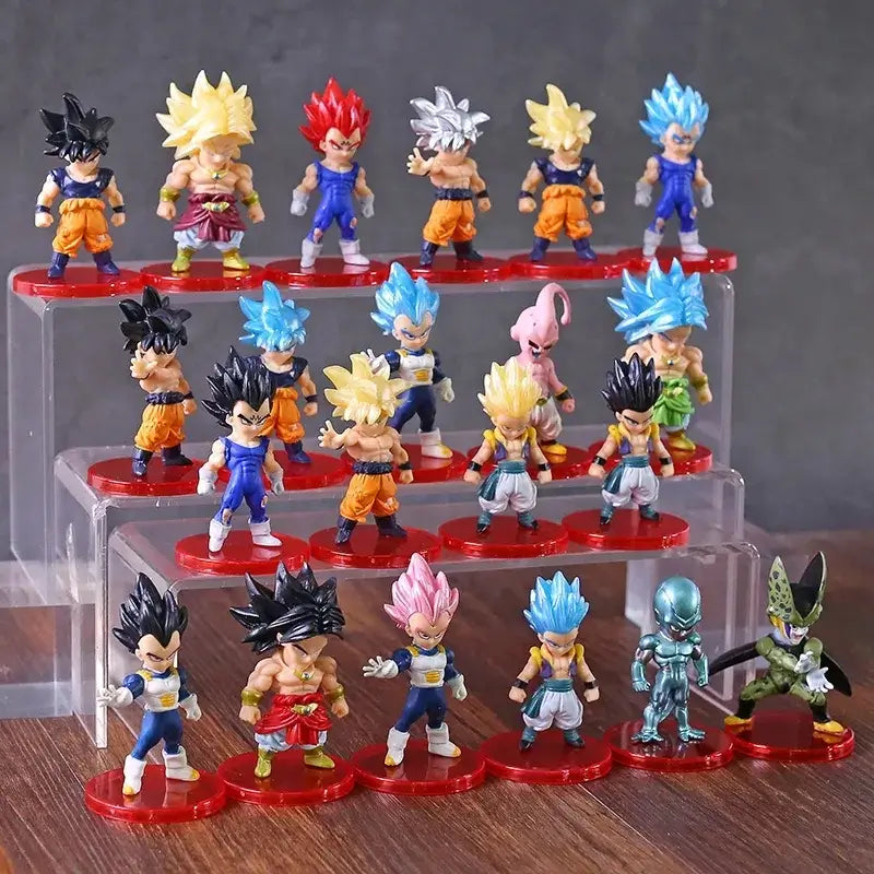 Lendários Guerreiros Z – Edição Suprema (7 a 13cm) | Império Saiyajin