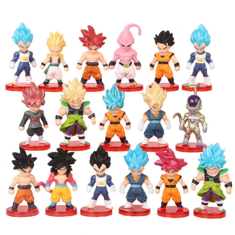 Dragon Ball Mini Fighters - Edição Qversion 21 bonequinhos | Império Saiyajin