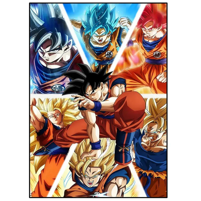Quadro Cenas Icônicas Dragon Ball – Momentos Épicos | Império Saiyajin