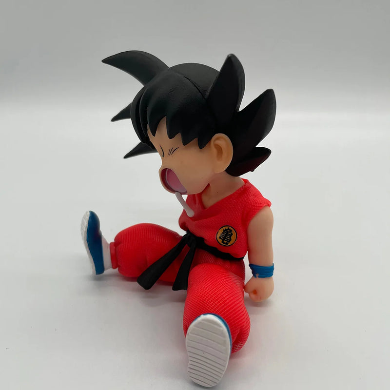 Goku a Mimir - 10cm de Pura Preguiça Saiyajin | Império Saiyajin