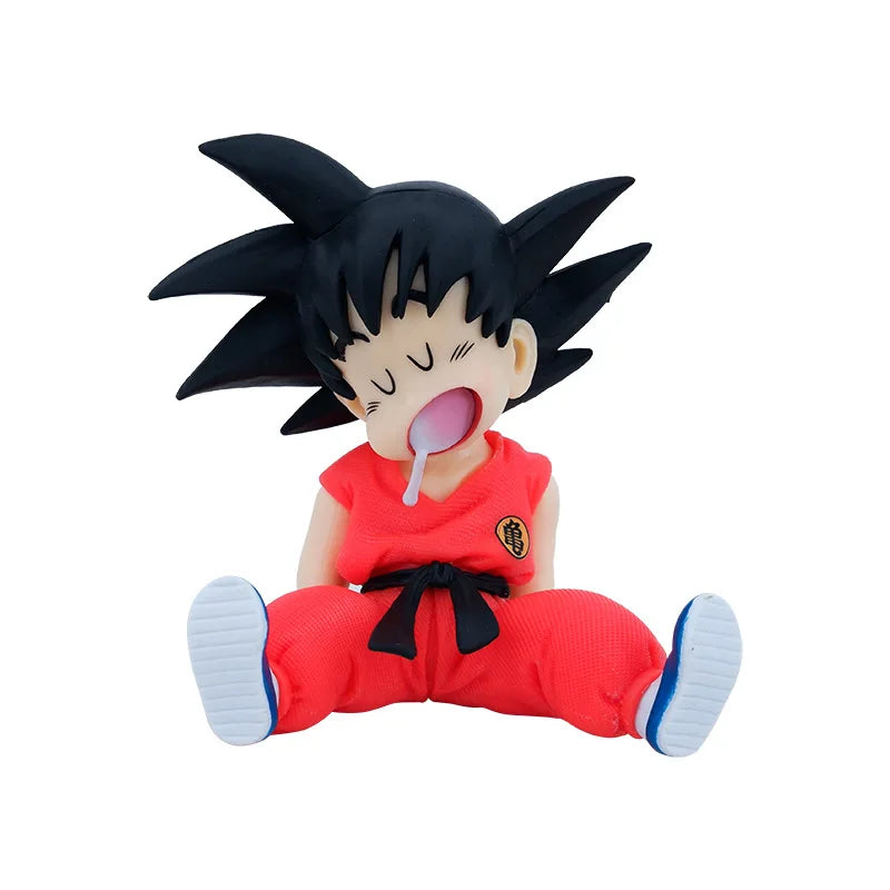 Goku a Mimir - 10cm de Pura Preguiça Saiyajin | Império Saiyajin