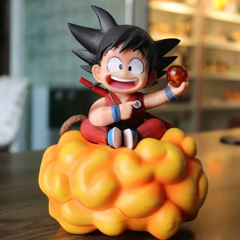 Goku Clássico – Nuvem Voadora e Bastão Mágico 14cm | Império Saiyajin