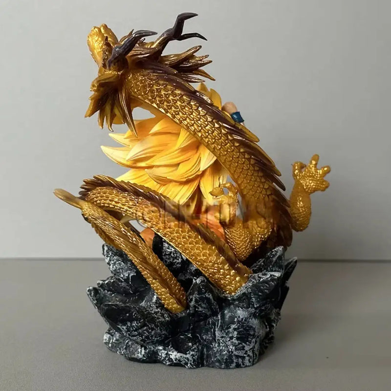Goku SSJ3 Dragon Fist – Edição Especial 14cm | Império Saiyajin