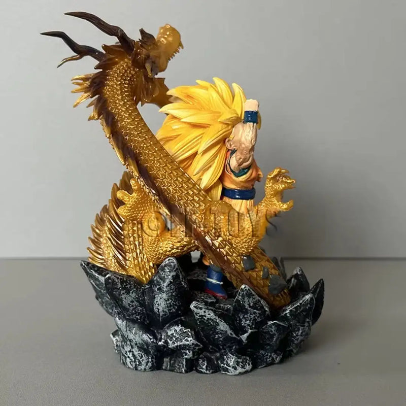 Goku SSJ3 Dragon Fist – Edição Especial 14cm | Império Saiyajin
