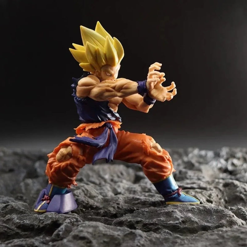 Goku em Fúria – Estátua de Batalha Final | Império Saiyajin