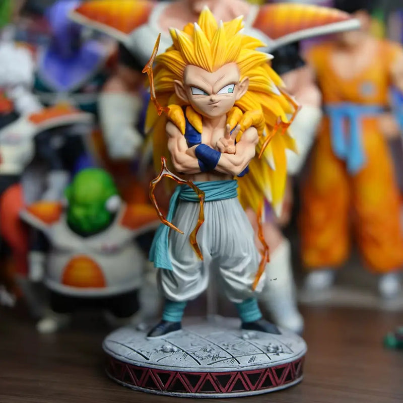 Gotenks SSJ3 – Fusão Metamoru 25cm | Império Saiyajin