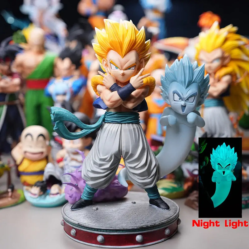 Gotenks SSJ3 – Fusão Metamoru 25cm | Império Saiyajin