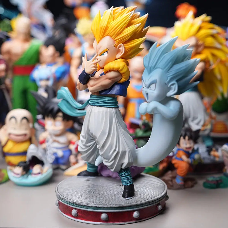 Gotenks SSJ3 – Fusão Metamoru 25cm | Império Saiyajin