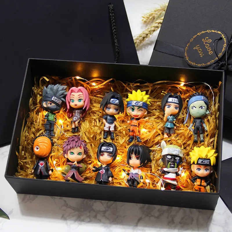 Lendários de Konoha – Mini Figures Naruto 6 Unid. (7-8cm) | Império Saiyajin