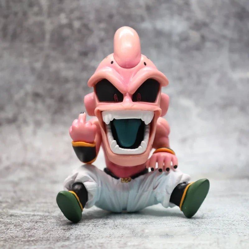 Mini Vilões - Majin Buu, Cell, Freeza e Frost | Império Saiyajin