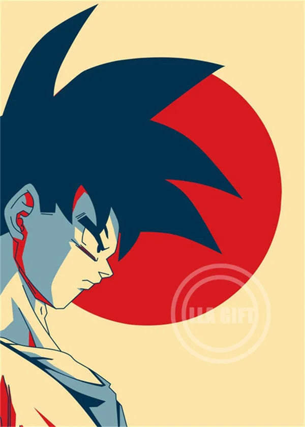 Apenas o lado do Goku