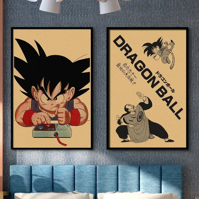 Quadros Saga Z & Super — Arte Canvas Retrô | Império Saiyajin