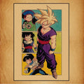 Quadros Saga Z & Super — Arte Canvas Retrô | Império Saiyajin