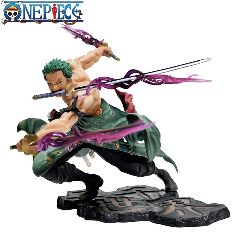 Roronoa Zoro – A Lâmina das Três Espadas 10cm | Império Saiyajin