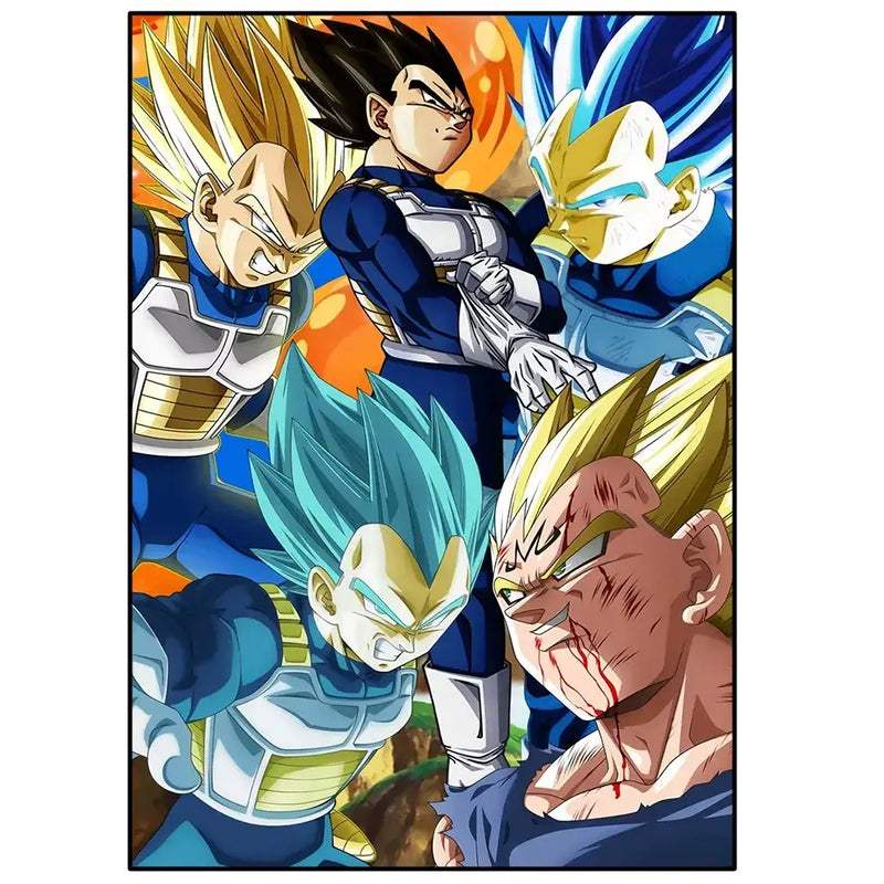 Quadro Cenas Icônicas Dragon Ball – Momentos Épicos | Império Saiyajin