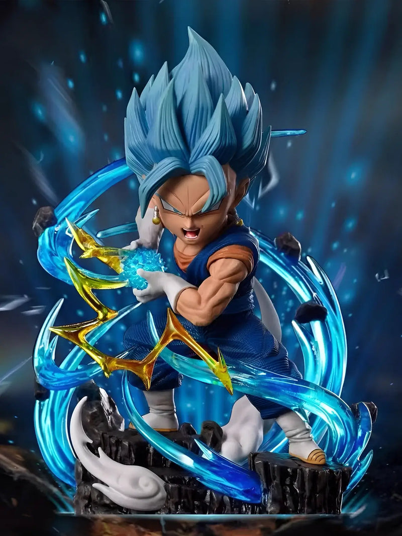 Vegetto Blue - Fusão Suprema da Saga Black 10cm | Império Saiyajin