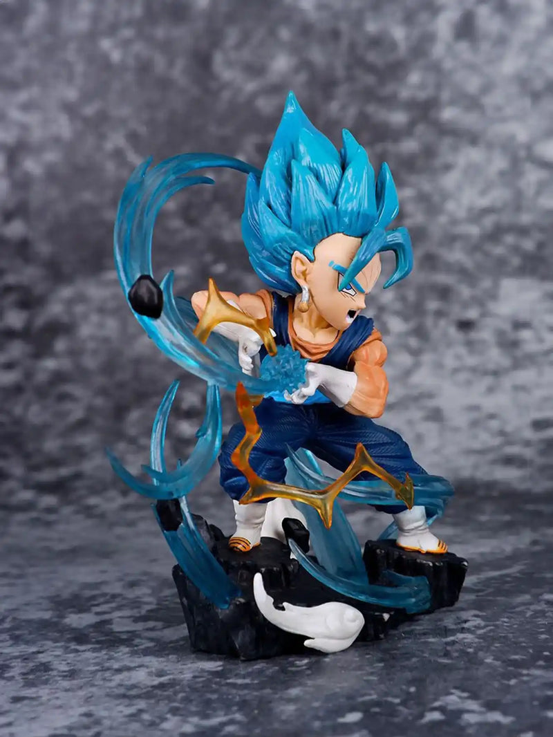 Vegetto Blue - Fusão Suprema da Saga Black 10cm | Império Saiyajin